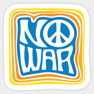 No War Sticker